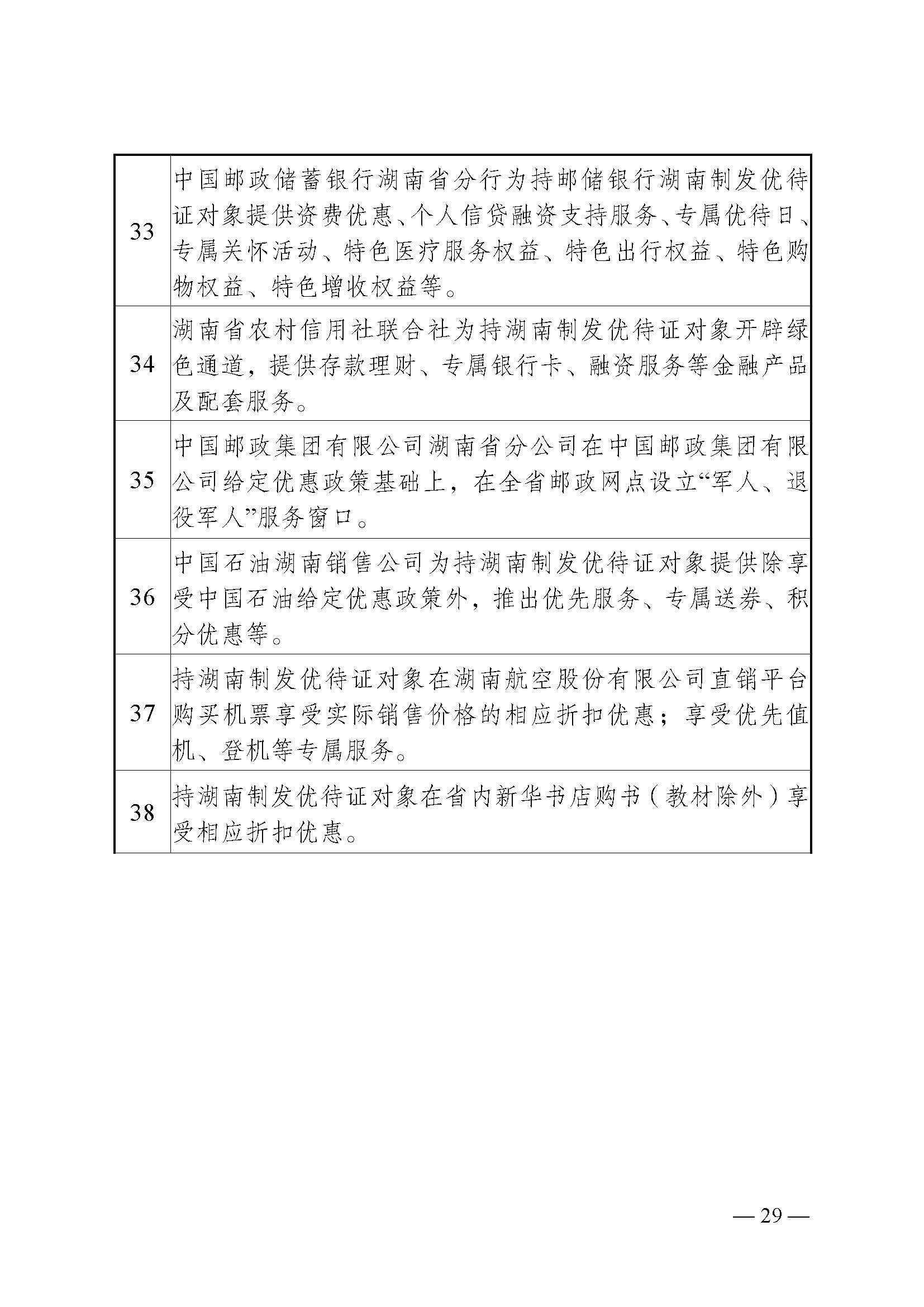 湖南省退役军人事务厅等24部门关于印发《湖南省加强军人军属、退役军人和其他优抚对象优待工作的实施意见》的通知